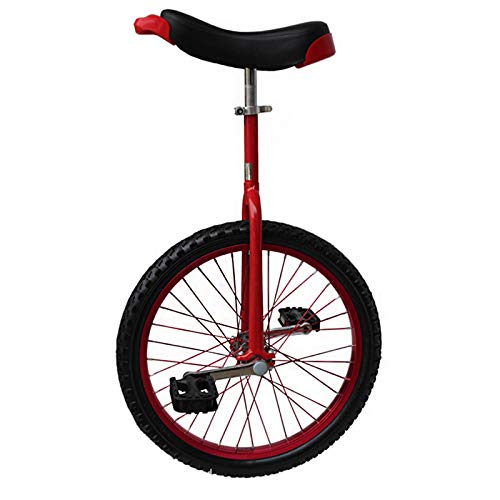 MXSXN Uniciclo Principiantes Monociclo Grande 20"/ 24" de Adultos Monociclo para Hombres/Mujeres/Niños Grandes, Pequeño 14"/ 16" / 18" Rueda Monociclo para Niños Niñas,24"