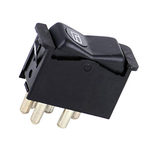 MYlnb Botón del Elevador eléctrico del Interruptor de Control de Ventana, para Mercedes-Benz W123 W126 W201 190D 190E 380SE 1981-1993 OE 0008208410