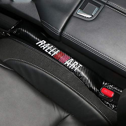 NA 2PCS Asiento de Coche Gap Pad Relleno Espaciador Ranura Plug Almohadilla a Prueba de Fugas para Mitsubishi RalliArt Lancer Outlander Pajero