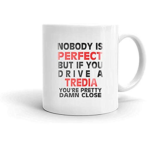 Nadie es perfecto excepto MITSUBISHI TREDIA Drive Coffee Tea Taza de cerámica Taza de trabajo de oficina Regalo