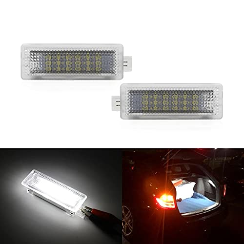 N\C para B-MW Mini Cooper R50 R52 R53 S MK1 R55 R56 R57 MK2 R58 R59 R60 Led Blanco Maletero Compartimento para Equipaje lámpara de luz para pies