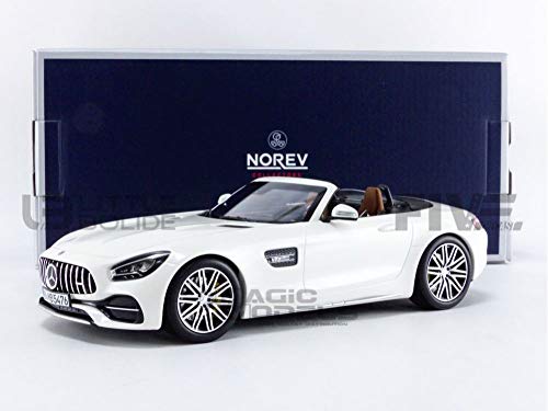 Norev 2019 Mercedes-Benz AMG GT-C Roadster Metallic White 1:18 HQ 183744