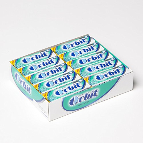 Orbit Chicles Sabor Eucalipto - Paquete de 30 x 14 gr - Total: 420 gr