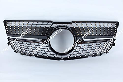 PARRILLA DE ALTA DELANTERA DIAMANTE PARA BENZ GLK CLASS X204 250 220 350 CDI AMG 2013-2015