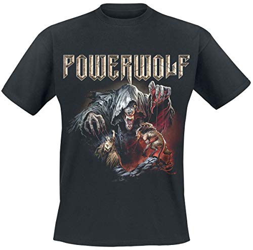 Powerwolf The Sacrament of Sin Hombre Camiseta Negro XL, 100% algodón, Regular