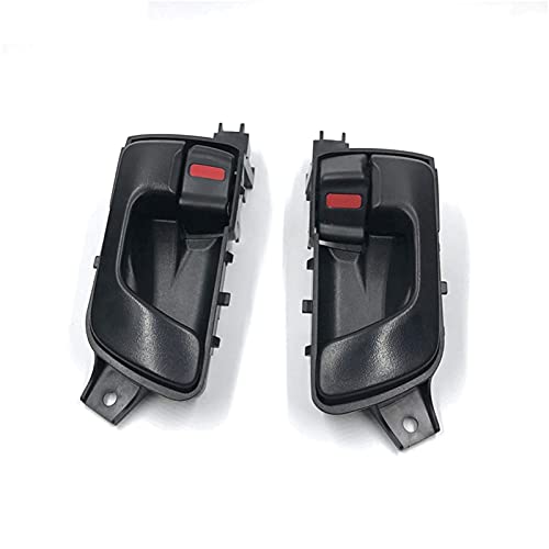 QifawU - Manillas interiores para puerta interior de coche, ajuste para Mitsu.bishi Shogun Pinin 1999-2005 / Ajuste para Pajero Pinin /H60W / H70W 01/99-02/05 (2 piezas L y R)