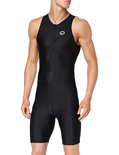 Rogelli - Traje de triatlón para Adulto, Color Negro, Primavera/Verano, Hombre, Color Negro - Negro, tamaño XL