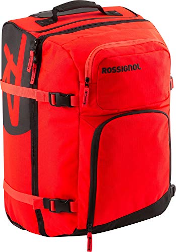 Rossignol Unisex Hero - Equipaje de esquí (talla única), color rojo y negro