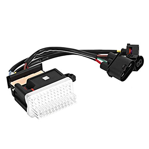 Shipenophy Control del Ventilador de refrigeración del Motor Anticorrosión Resistente Universal para su vehículo para A4 A6 Q3 Q5