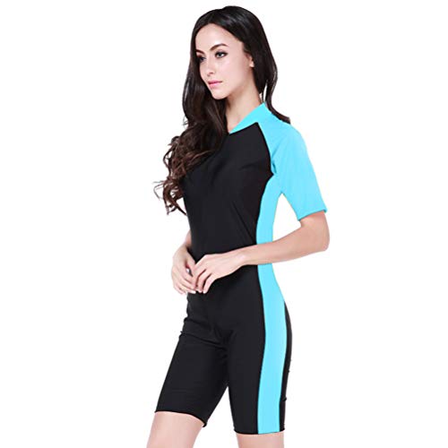 TENDYCOCO Traje de Neopreno para Mujer Traje de Surf Shorty Diving Jumpsuit para Buceo Buceo Natación