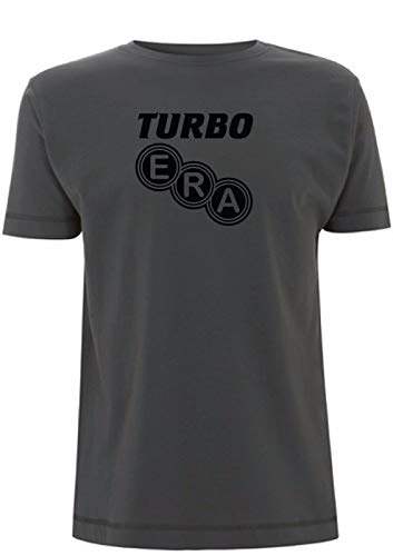 Time 4 Tee Turbo ERA camiseta clásica Mini ventilador 1275cc Austin Rover Cooper S GT 1.3i UK Car Gris gris XL