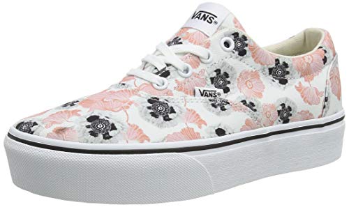 Vans Doheny Platform, Sneaker Mujer, Multicolor California Poppy Multi White Xx3, 42.5 EU