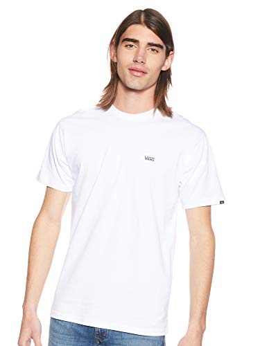 Vans Herren Left Chest Logo Tee T-Shirt, Weiß (White Black Yb), XX-Large