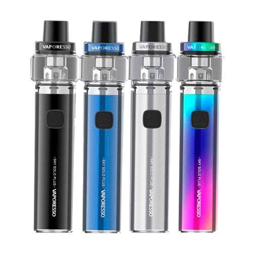 Vaporesso Sky Solo Plus Starter Kit 3000mAh 8mL Atomizador OMNI Board Mini chip - Sin Nicotina y Sin E-líquido (Arco-Iris)