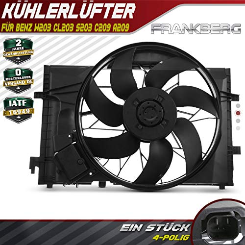 Ventilador de refrigeración de motor para Clase C W203 CL203 S203 CLK C209 A209 2000-2010 2035000293