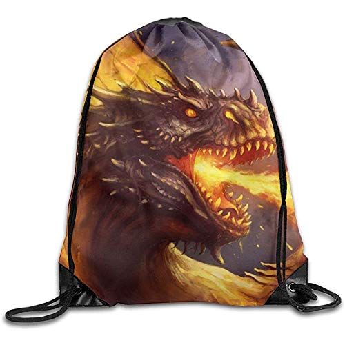 wallxxj Drawstring Backpack Divertido Mono De Buceo Nuevo Senderismo Cinch Bolsas Imprimir Mochilas con Cordón Mochila con Cordón Casual Moda Ligero Ocio Estudiante Viaje Escuela Duradero