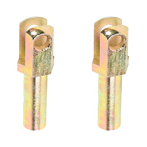 Weelparz 2Pcs Pivote Cuña Pin 6704248 Compatible con Bobcat Minicargadoras A220 A300 A770 S100 S130 S150 S160 S175 S185 T110 T130 T140 T180 T190 T200 T250 T300 T320 T450 T550 T590 T630 T650 T750