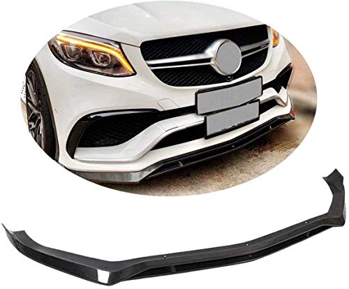 XBXDM Adecuado para Mercedes Benz Gle-Class Gle63 Amg Sport Utility 4D 2015-2018, Fibra De Carbono CF, Parachoques Delantero, Alerón, Parachoques Delantero, No para Modelo Base Y Deportivo De Cla