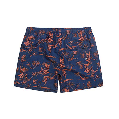 XIAOLULU Shorts de Playa para Hombre Los Hombres de Secado rápido de Gran tamaño Sueltos Deportes monopatín Cortocircuitos Mar Beach Holiday Pantalones de jóvenes patineta Shorts de Secado rápido