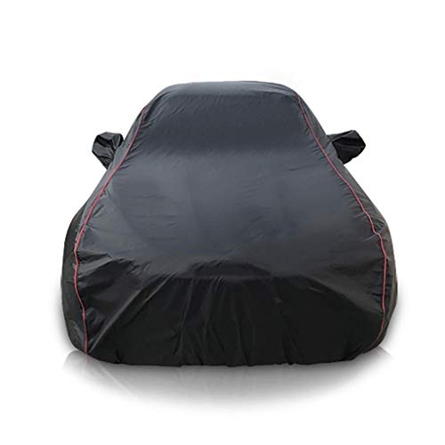 XINGP-Car Cover Cubierta del Coche Compatible con Mercedes-Benz Clase E E200 E260 E300 E350 Totalmente Impermeable y Transpirable de algodón Forrado Cubierta del Coche Completo (Size : E300)