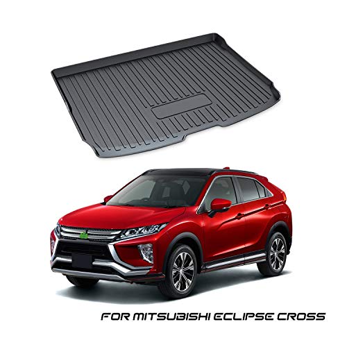 YEE PIN Mitsubishi Eclipse Cross Bandeja para Maletero Protección lateral, material TPO, alfombrilla protectora para el transporte seguro de equipaje, antideslizante