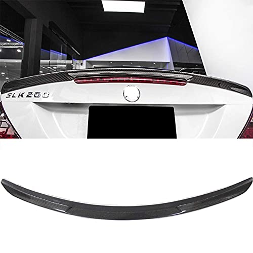 YMSHD Adecuado para Mercedes para Benz R172 SLK Class Cabrio Spoiler de 2 Puertas 2012 + alerón Trasero de Carbono ala alerón Trasero