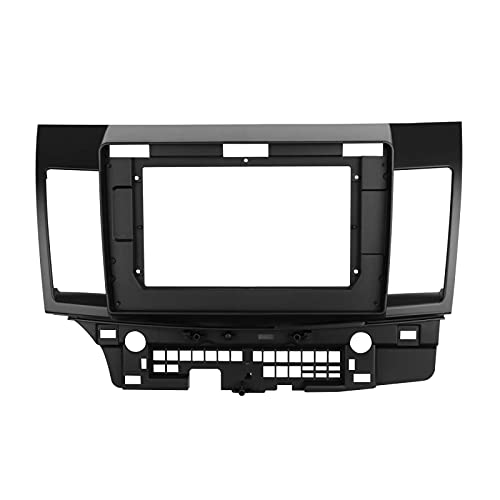 YMSHD Car Radio Dashboard Frame, para Misubishi Lancerx Galant Fortis 2007+, Car Radio Stereo DVD GPS Player Marco de Placa de Montaje