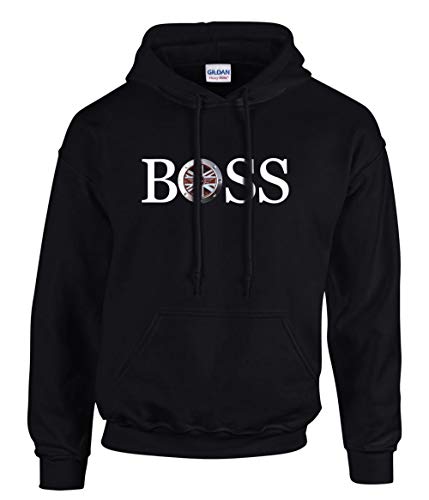 zagorka Mini Cooper Boss Auto Hooded Sudaderas con Capucha Negro -3983 – SW