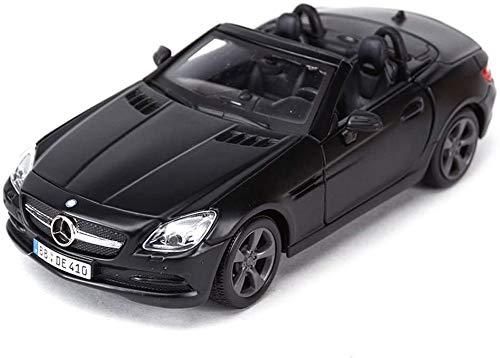 ZT Coche Modelo Coche 1:24 Mercedes SLK Simulación Aleación de aleación Die-Fasting Toy Ornaments Deportes Colección de Autos Joyería 19x9x5.8cm