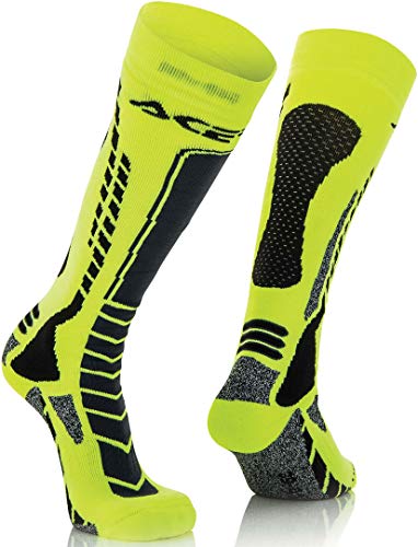 ACERBIS Calcetines Moto Cross/Off Road MX Pro XXL NERO-GIALLO