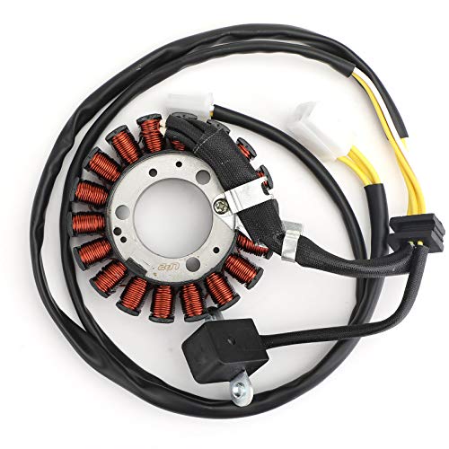 Artudatech Alternador de motocicleta Magneto Stator Coil, Generador de motor Magneto Generador de bobina de encendido para VT125 Shadow 99-07 XL125V XLV125 Varadero JC32 01-06