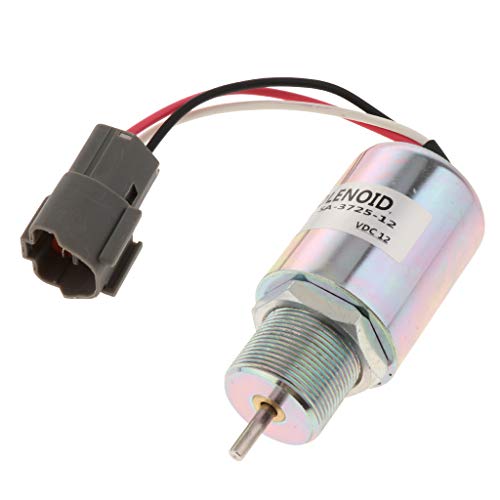 B Baosity Solenoide De Cierre De Combustible De Alto Rendimiento Para El Motor Mitsubishi S3L S3L2 Y Para El Tractor Mahindra Max 28