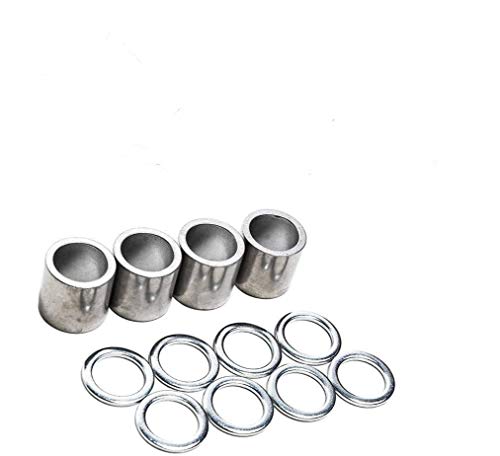 bearing spacers and speed rings for skateboard longboard mountainboard