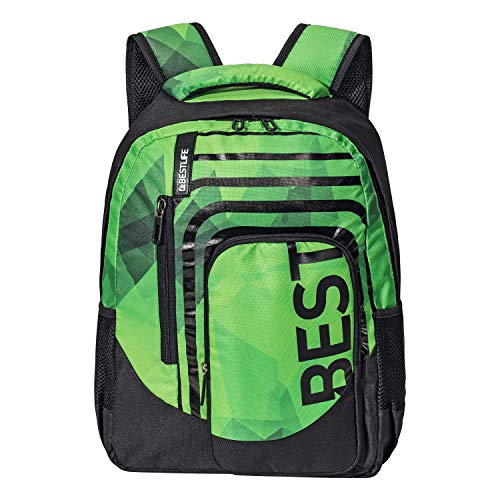 Bestlife Brevis Mochila, 41 cm, Verde Menta (Verde) - BB-3380GE