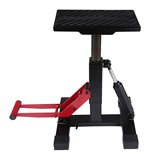 Claking - Plataforma elevadora para moto, gato gato o taller de altura ajustable para elevación, reparación, montaje de moto, capacidad de carga: 150 kg