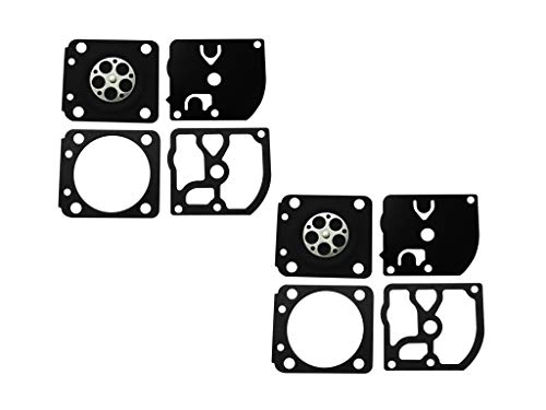 C·T·S Kit de juntas de carburador y diafragma sustituye a ZAMA GND-50 para carburador ZAMA C1Q Stihl BG-55 BG-85 SH-55 SH-85 HS-45 FS450 (Paquete de 2)