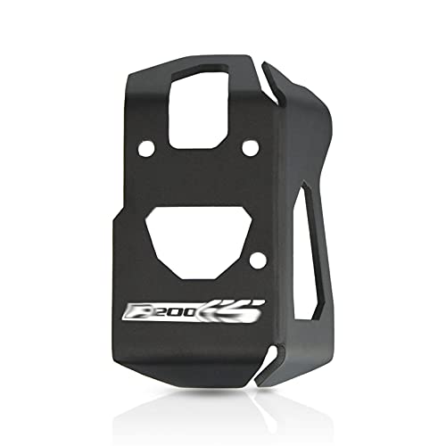 Cubierta de Freno Trasero de Aluminio de la Motocicleta Cubierta de la válvula del Acelerador Guardia/Ajuste para BMW R1200GS R1200 GS Adventure R 1200 GS 2004-2012 (Color : Black)