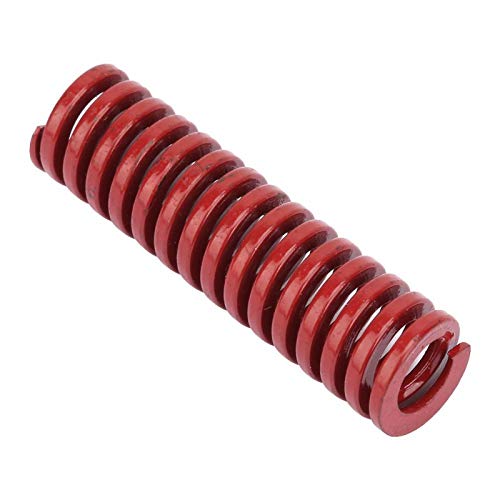 DAUERHAFT Muelle de Alambre Plano ID Rojo 5mm 2 uds OD 10mm para Estampar Matrices para moldes de plástico para Matrices de fundición a(TM10*35mm)