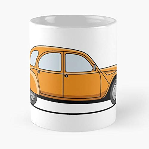 Desconocido Citroen Ami Deux Chevaux Dyane 2Cv Taza de café con Leche 11 oz