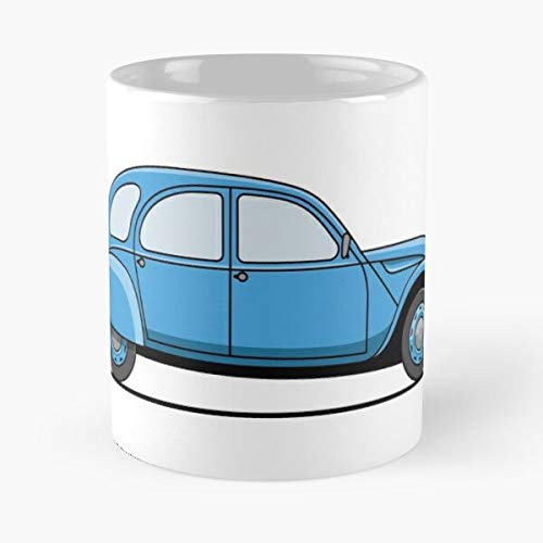 Desconocido Citroen Ami Deux Chevaux Dyane 2Cv Taza de café con Leche 11 oz