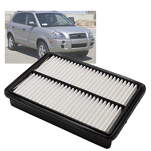 DYBANP Filtro de Aire del Coche, para Hyundai Tucson JM 2005-2010,1Pcs Filtro de Aire del Motor Accesorios del Filtro del Coche