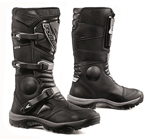 Forma WP Botas de Moto con Homologación de Tipo CE, Negro, 48