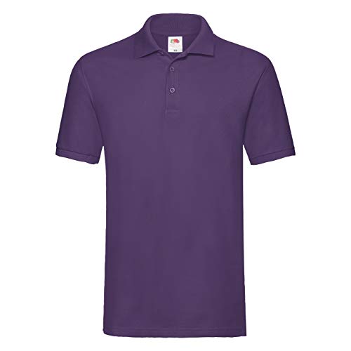 Fruit of the Loom Polo de manga larga premium para hombre