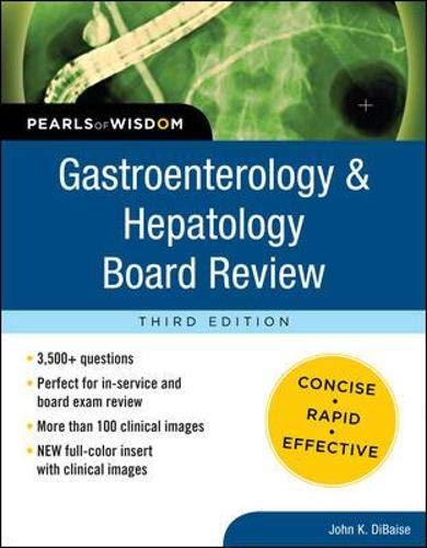 Gastroenterology and Hepatology Board Review: Pearls of Wisdom, Third Edition [Idioma Inglés] (BMP REVIEW)