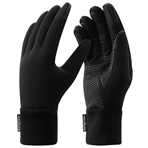 Guantes Invierno Térmicos Hombre Mujer, MOCOCITO Guantes Running Moto Bici Pantalla Táctil Cortavientos Repelente al Agua Ideal para Ciclismo,Conducir,Senderismo,usos Diarios etc