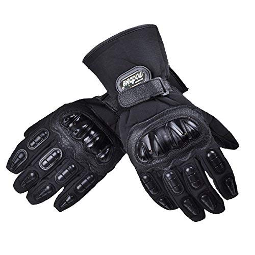 Guantes para motociclismo Madbike resistentes al agua, para el invierno