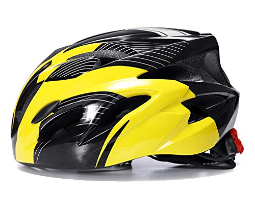 HBRE Casco Infantil,TamañO 48-55cm,Carretera Skate Patines Monopatines,Safety Casco De Bicicleta Ajustable,para NiñOs Y JóVenes,Yellow