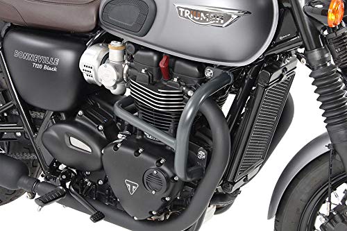 HEPCO & Becker Protector de Motor Bonneville T 120 / Negro a Partir de año de fabricación 2016.