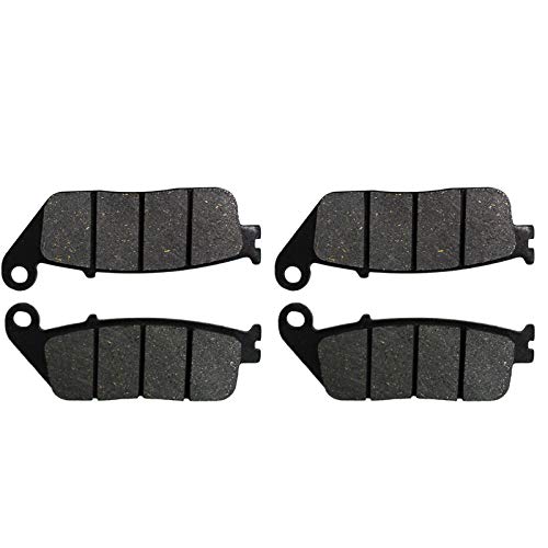 HJXV Pastillas De Freno De Motocicletas, Piezas De Freno De Motocicleta Freno Freno/Ajuste para-Jawa 350 Classic/Motorcycle Brake Shoe, Buena Resistencia Al Desgaste Y Durabilidad (Color : 2 Pairs)