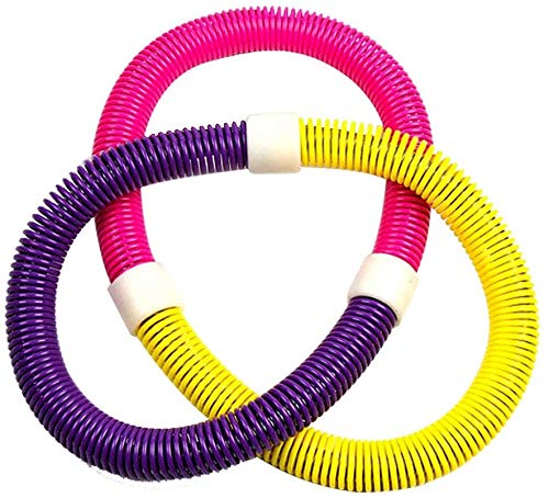 Hula Hoop-Aro de fitness para adultos Hula Hoop - ejercitador entrenamiento for perder peso del aro Deportes físico culturismo Hula Hoop cintura que adelgaza multifuncional anillo de gimnasia de la ma